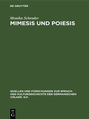 cover image of Mimesis und Poiesis